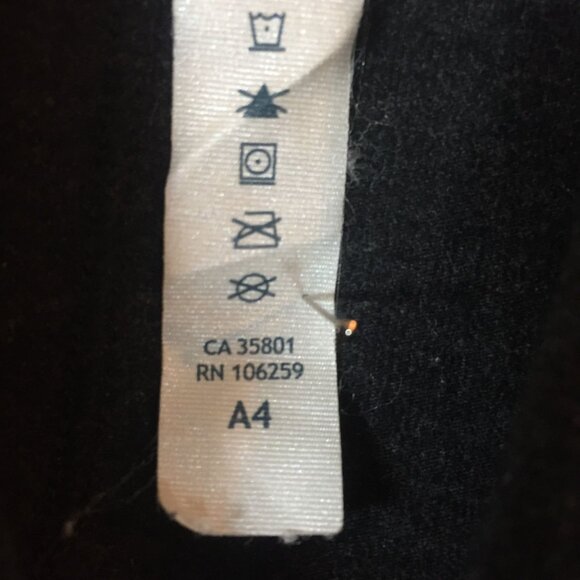 Lululemon Womens S Top Dark Gray Long Sleeve Wrap Front Crossover - Picture 6 of 9